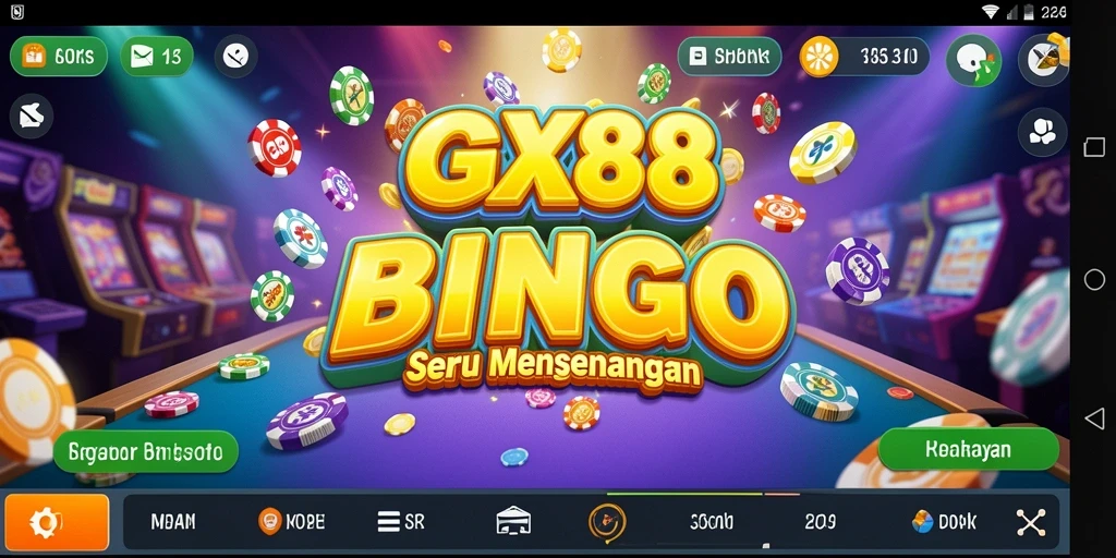 Tampilan gameplay Bingo yang menarik dan interaktif.