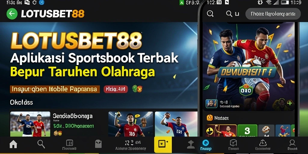 Tampilan antarmuka LOTUSBET88 yang menarik dan mudah digunakan.