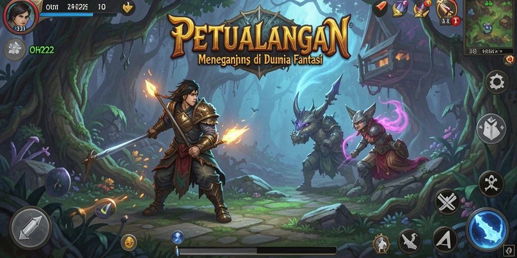Tampilan gameplay seru dari OH222 yang penuh tantangan dan petualangan.