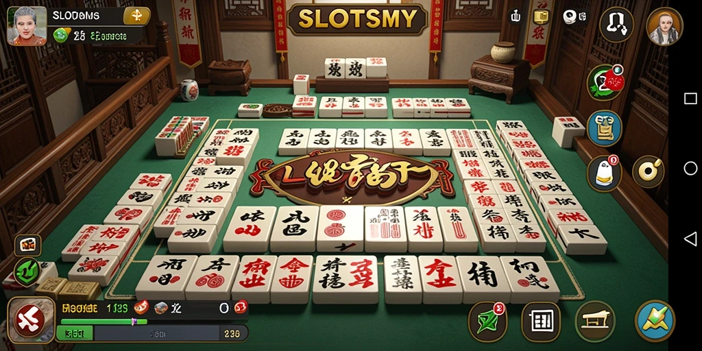 Tampilan gameplay menarik SLOTSMY yang penuh warna.