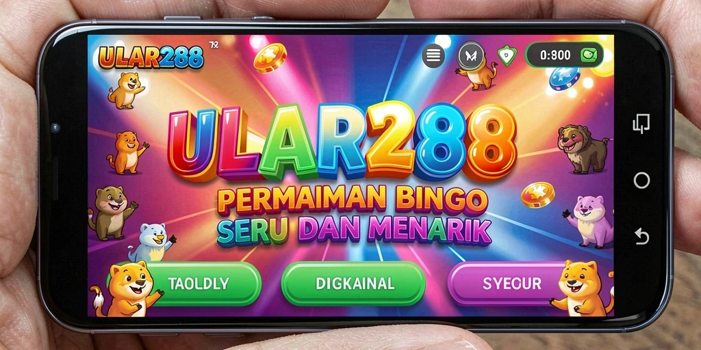 Tampilan gameplay menarik di ULAR288 dengan interaksi Bingo.